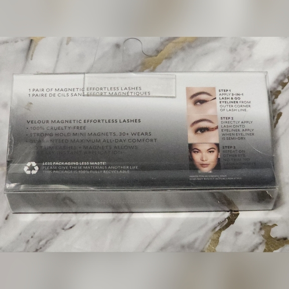 🪷Velour Magnetic Effortless Lashes - Black - Picture 2 of 2